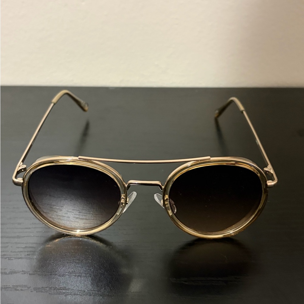 EARTHBOUND Gold and Black Sunglasses